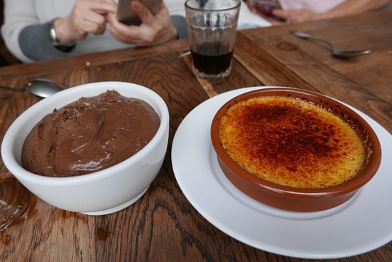 crème brûlée vs mousse au chocolat